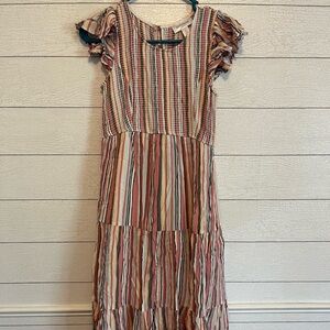 Motherhood maternity small striped dress